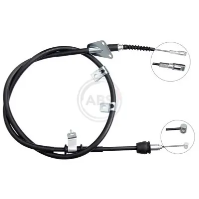 Cable de accionamiento, freno de estacionamiento A.B.S. K17309 Popular